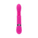 Evolved Pink Dragon Rechargeable Thrusting Dual Stimulator Silicone Pink - SexToy.com