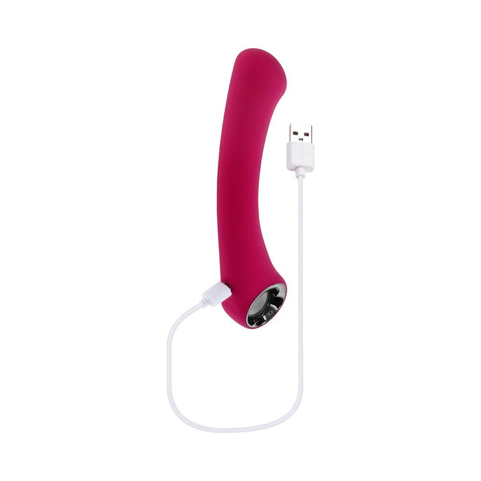 Evolved Pleasure Curve Burgundy - SexToy.com