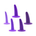 Evolved Silicone Dilator Training Kit - Purple - SexToy.com