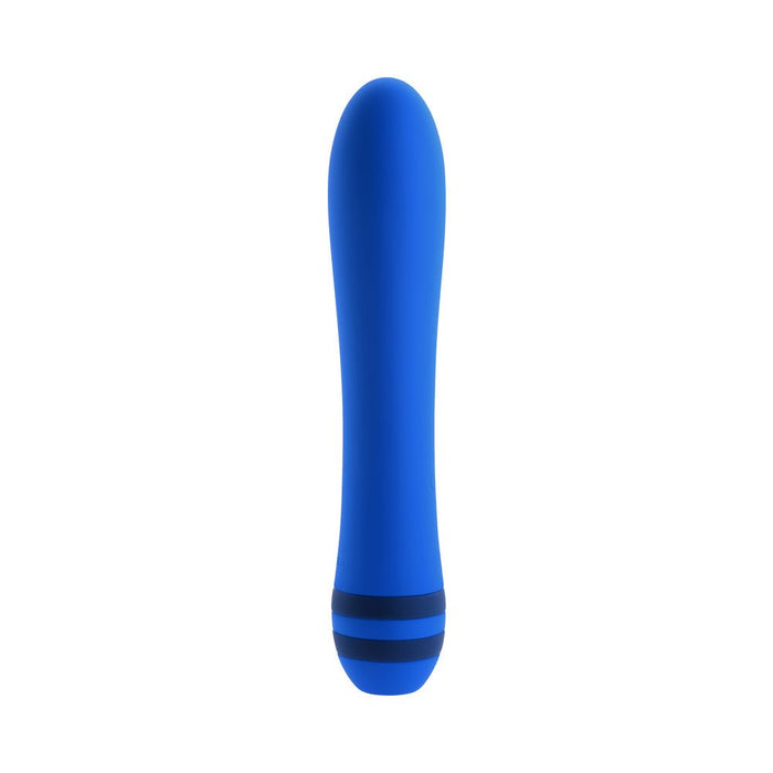 Evolved The Pleaser Rechargeable Vibrator Silicone Blue - SexToy.com