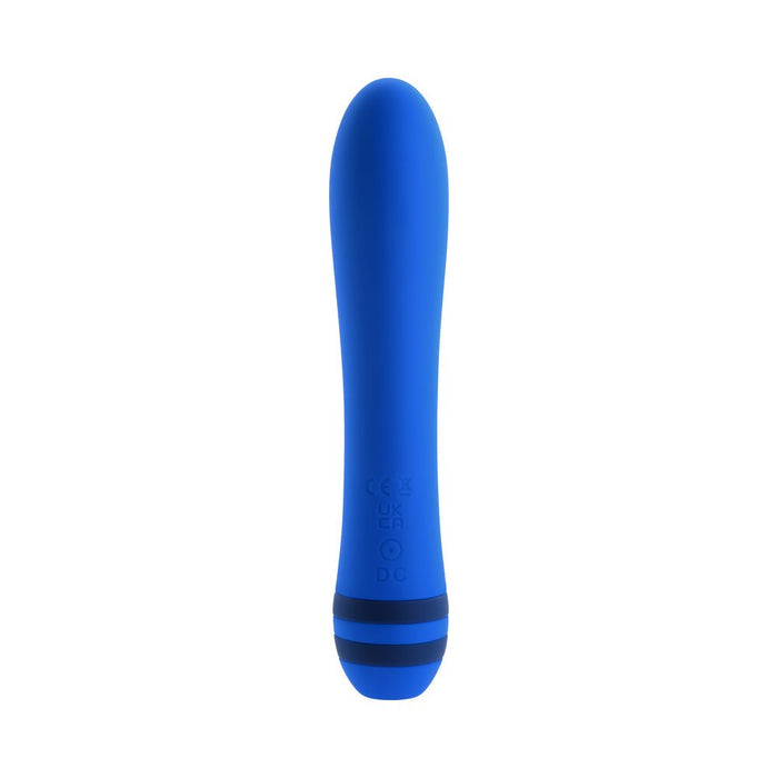 Evolved The Pleaser Rechargeable Vibrator Silicone Blue - SexToy.com