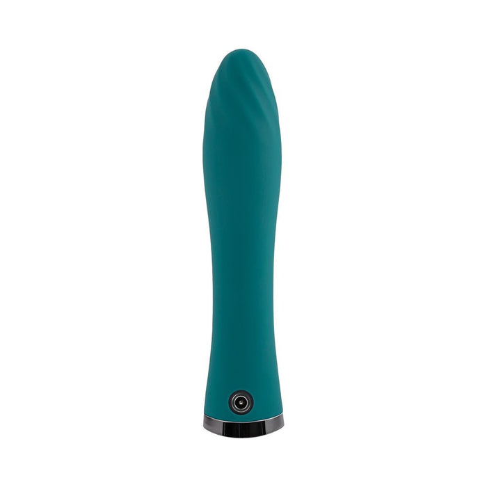 Evolved Ultra Wave Rechargeable Vibrator Teal - SexToy.com