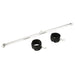 Expand Spreader Bar & Cuffs Set Aluminum Silver - SexToy.com