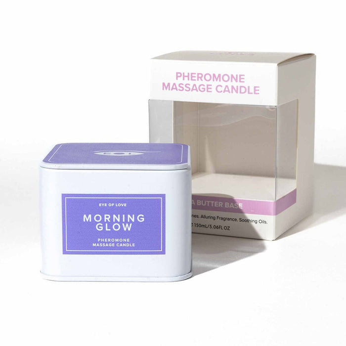 Eye of Love Pheromone Massage Candle 150ml – Morning Glow (F to M) - SexToy.com