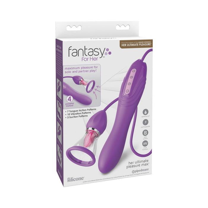 Fantasy For Her Her Ultimate Pleasure Max Purple - SexToy.com