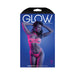 Fantasy Lingerie Glow Slow Motion Peek-a-boo Bra & Panty Neon Pink S/m - SexToy.com