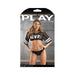 Fantasy Lingerie Play Real MVP Cropped Jersey Top & Lace Up Panty Costume - SexToy.com