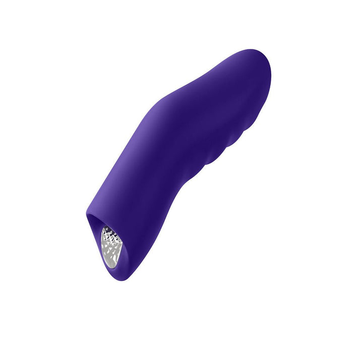 Femme Funn Dioni Wearable Finger Vibe - Large Dark Purple - SexToy.com