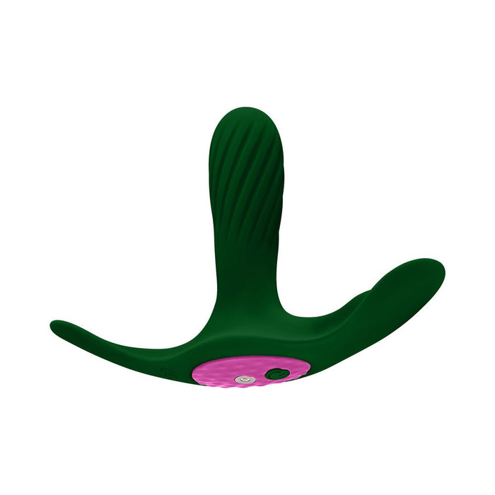 Femme Funn Ossia Wearable Vibrator - Dark Green - SexToy.com