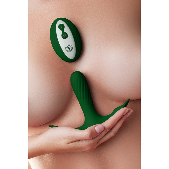 Femme Funn Ossia Wearable Vibrator - Dark Green - SexToy.com