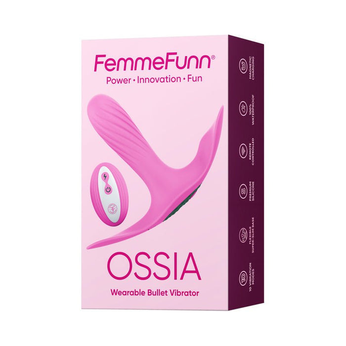 Femme Funn Ossia Wearable Vibrator - Pink - SexToy.com