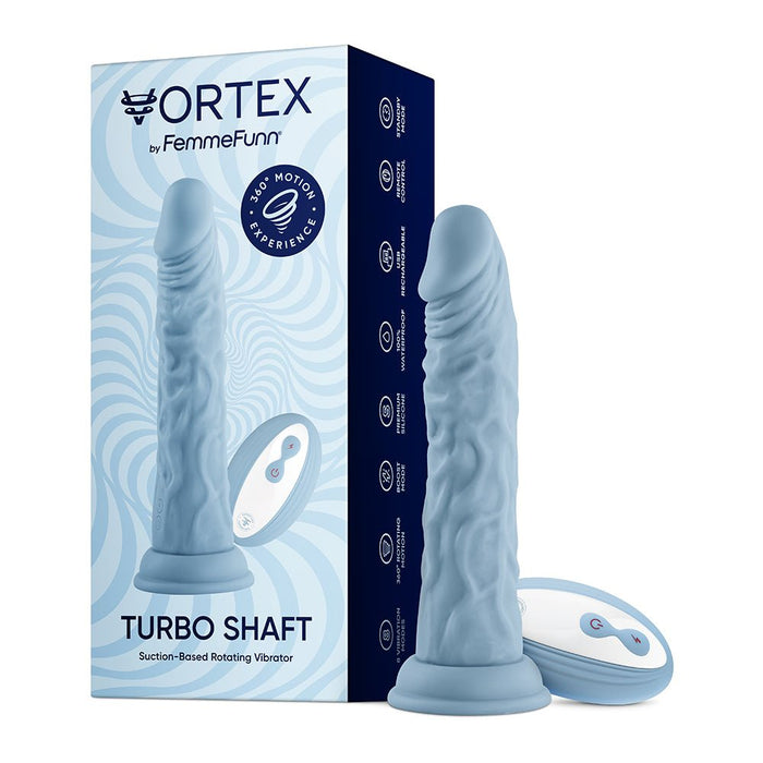 Femme Funn Turbo Shaft 2.0 - Light Blue - SexToy.com