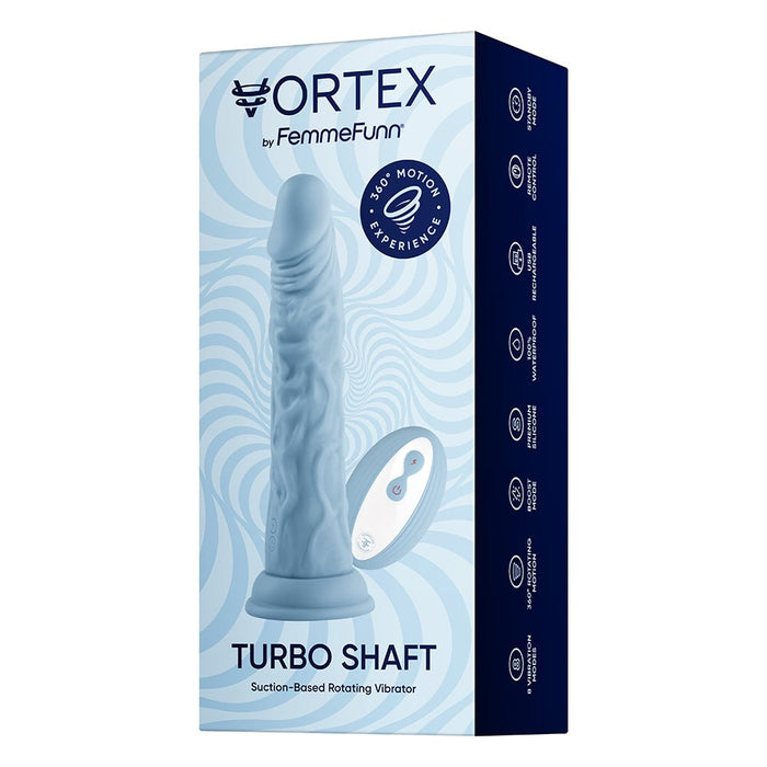 Femme Funn Turbo Shaft 2.0 - Light Blue - SexToy.com