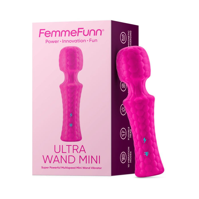 Femmefunn Ultra Wand Mini Pink - SexToy.com