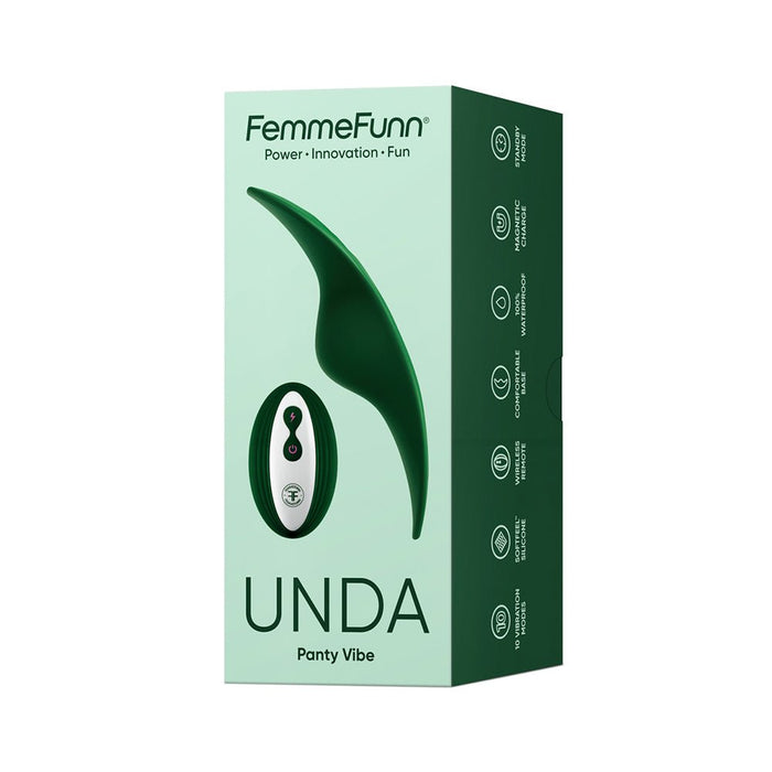 FemmeFunn Unda Dark Green - SexToy.com