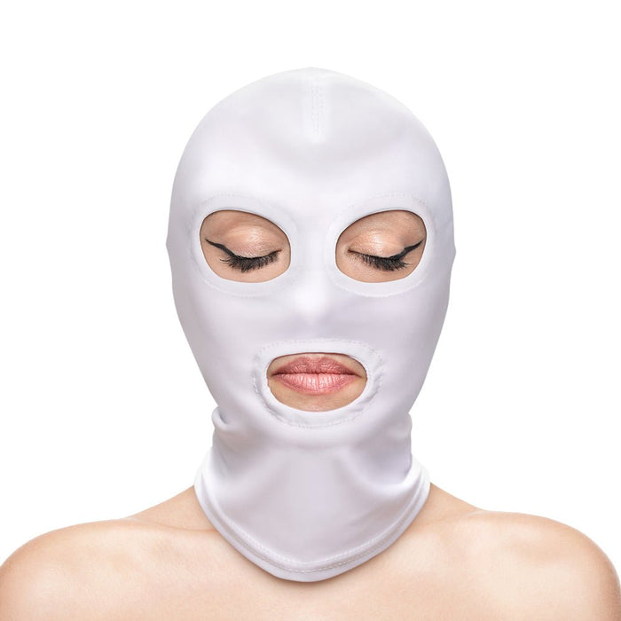 Fetish & Fashion Eyes&mouth Hood White - SexToy.com