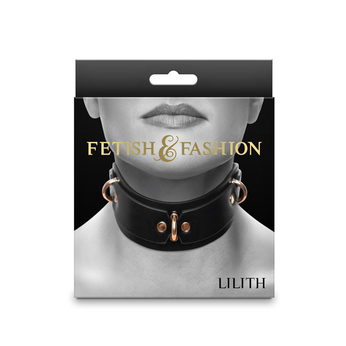 Fetish & Fashion Lilith Collar Black - SexToy.com