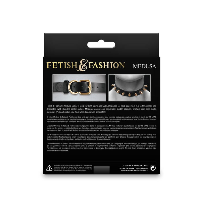 Fetish & Fashion Medusa Collar Black - SexToy.com