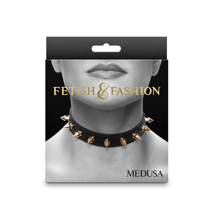 Fetish & Fashion Medusa Collar Black - SexToy.com