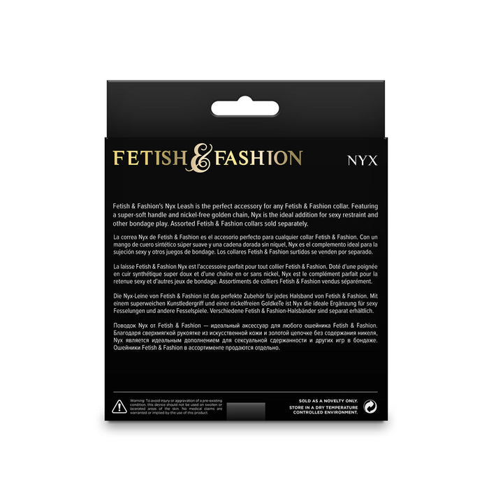 Fetish & Fashion Nyx Leash Black - SexToy.com