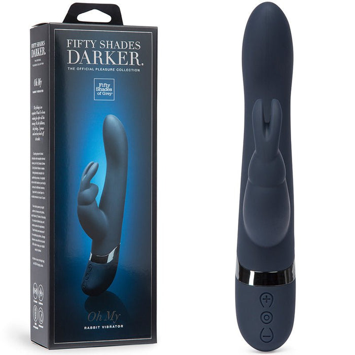 Fifty Shades Darker Oh My Rabbit Vibrator - SexToy.com