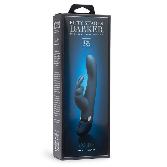 Fifty Shades Darker Oh My Rabbit Vibrator - SexToy.com