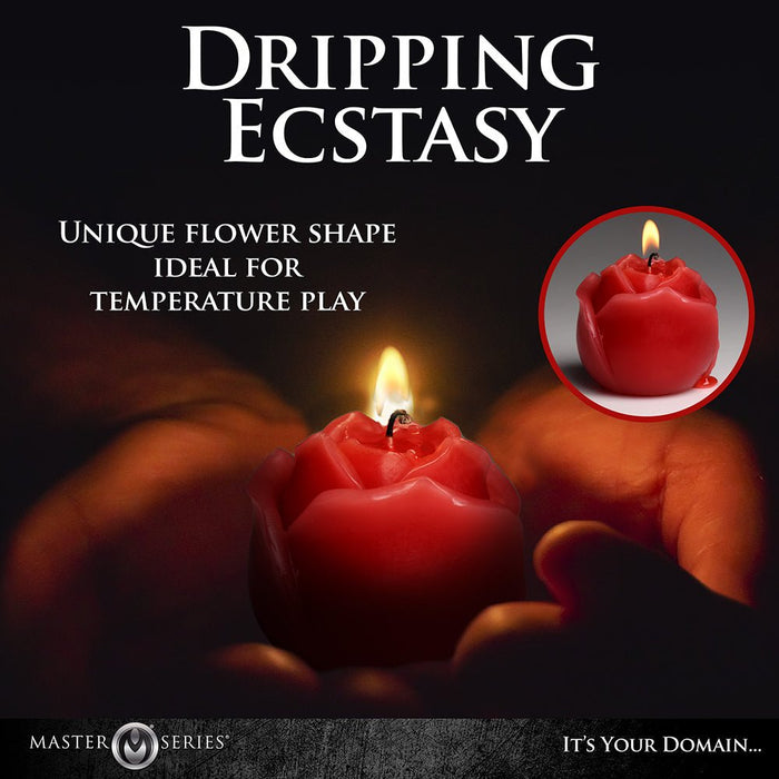 Flaming Rose Drip Candle - SexToy.com