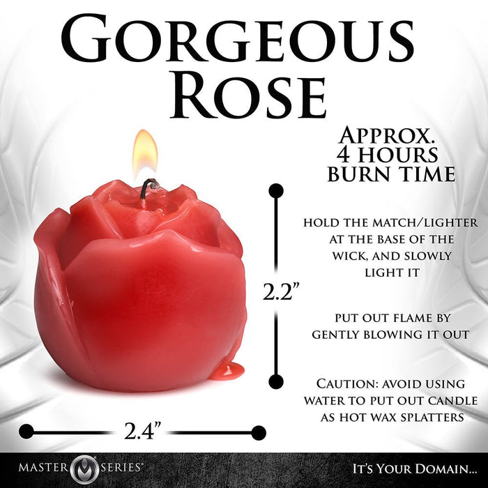 Flaming Rose Drip Candle - SexToy.com