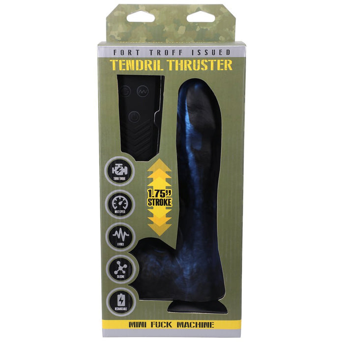 Fort Troff Tendril Thruster Mini Fuck Machine Rechargeable Remote - controlled Silicone 8.5 In. Thrust - SexToy.com