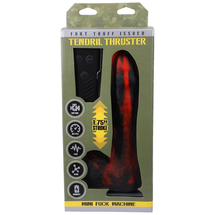 Fort Troff Tendril Thruster Mini Fuck Machine Rechargeable Remote - controlled Silicone 8.5 In. Thrust - SexToy.com