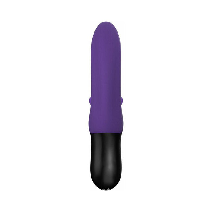 Fun Factory Bi Stronic Fusion Thrusting Vibrator Purple - SexToy.com