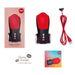 Fun Factory Cobra Libre II Penis Vibrator Black Red - SexToy.com