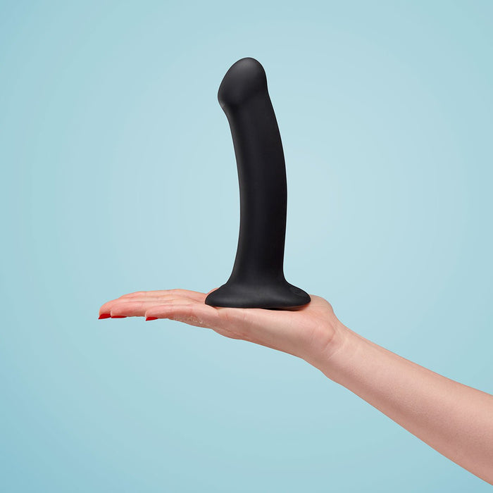 Fun Factory Magnum 7" Silicone Dildo - Black - SexToy.com