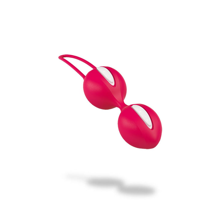 Fun Factory Smartballs Duo - White/india Red - SexToy.com