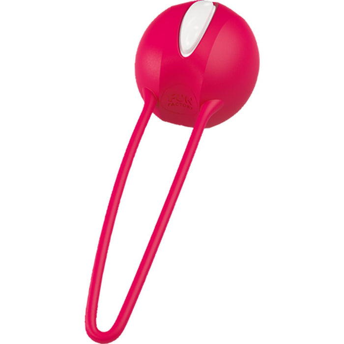 Fun Factory Smartballs Uno - White/india Red - SexToy.com