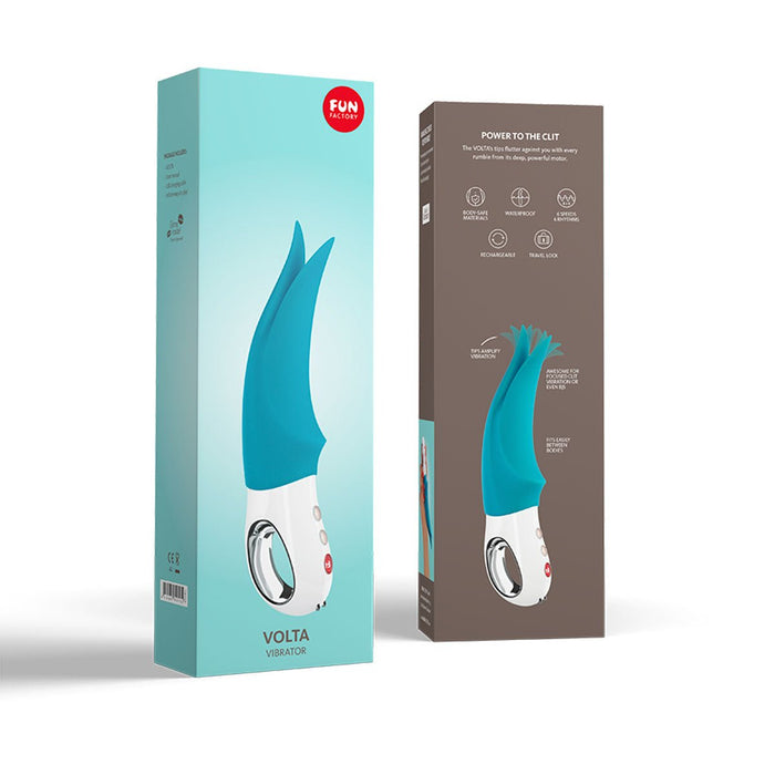 Fun Factory Volta Flutter Tip - Petrol - SexToy.com