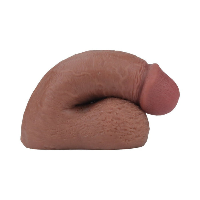 Gender Fluid Equipped Soft Packer 5 In. Light Brown - SexToy.com