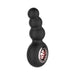 Gender Fluid Quiver Anal Ring Bead Vibe Silicone Black - SexToy.com