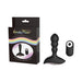 Gender Fluid Shake Anal Vibe With Remote Silicone Black - SexToy.com