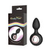 Gender Fluid Tremor Ring Plug Anal Vibe Silicone Black - SexToy.com