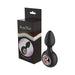 Gender Fluid Tremor Ring Plug Anal Vibe Silicone Black - SexToy.com