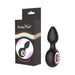 Gender Fluid Tremor Ring Plug Anal Vibe Silicone Black - SexToy.com