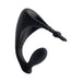 Gender X Back It Up Rechargeable Lasso C - ring And Plug With Remote Silicone Black - SexToy.com