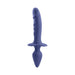 Gender X Dual Defender Rechargeable Silicone Dual End Vibrator With Remote Purple - SexToy.com