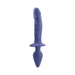 Gender X Dual Defender Rechargeable Silicone Dual End Vibrator With Remote Purple - SexToy.com