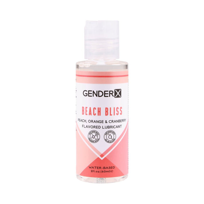 Gender X Flavored Lube Travel Pack 3/2oz Spa Day Tropical Passion Beach Bliss - SexToy.com