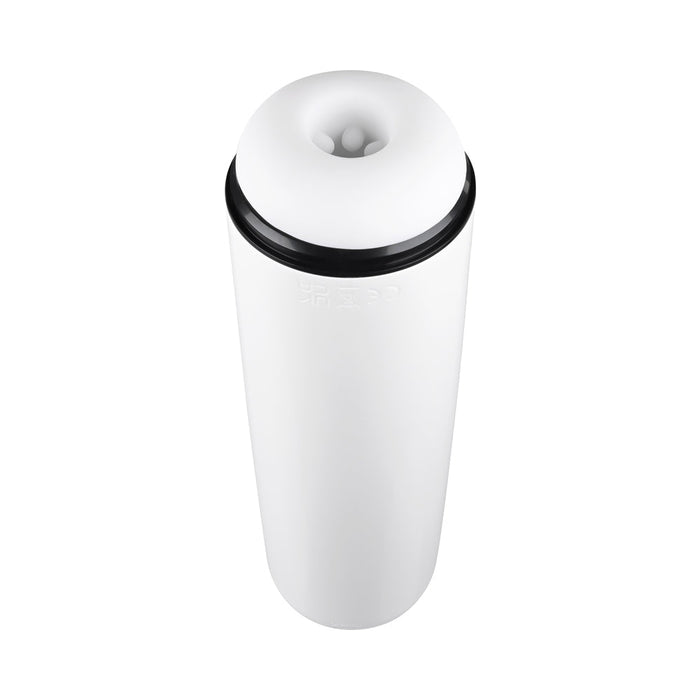 Gender X Get Your Stroke On Rechargeable Stroker Tpe White - SexToy.com