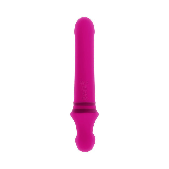 Gender X Sharing Is Caring Rechargeable Silicone Dual - ended Vibrator Pink - SexToy.com