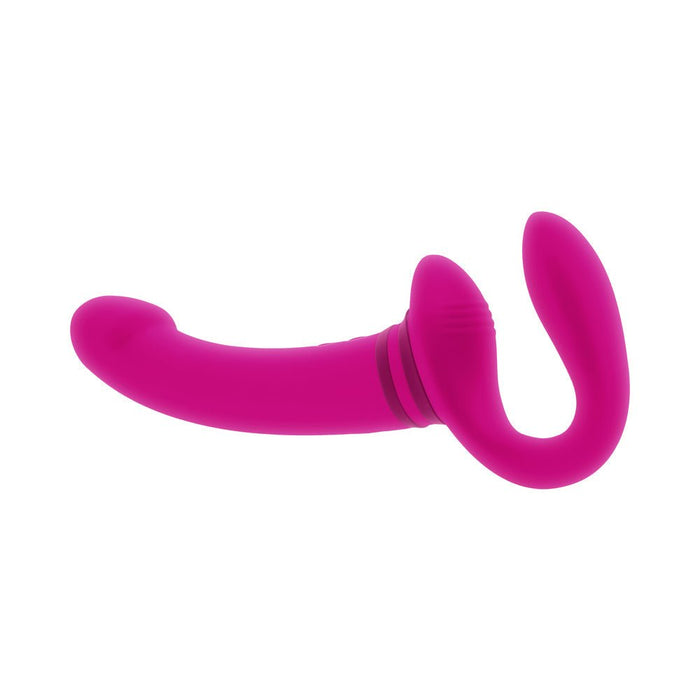 Gender X Sharing Is Caring Rechargeable Silicone Dual - ended Vibrator Pink - SexToy.com