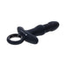 Gender X Slayer Rechargeable Ring Thruster Vibe Silicone Black - SexToy.com